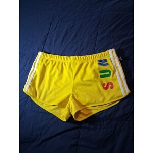 Adidas Originals Pharrell Williams Shorts Yellow Human Race Size M